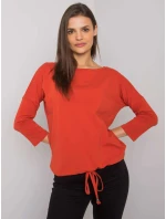 Blúzka RV BZ 4691.37P tmavo oranžová