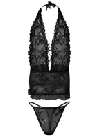 Dámsky set Hailey black - Dkaren