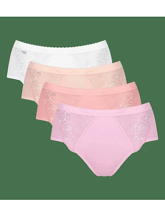 sloggi Chic Midi C4P – ružová – SLOGGI ružová – SLOGGI sloggi Chic Midi C4P – ružová – SLOGGI ružová – SLOGGI