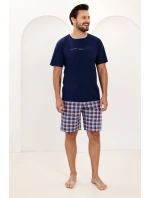 Pyžamo Regina 502 cr/r M-XL pánske Pyžamo Regina 502 cr/r M-XL pánske