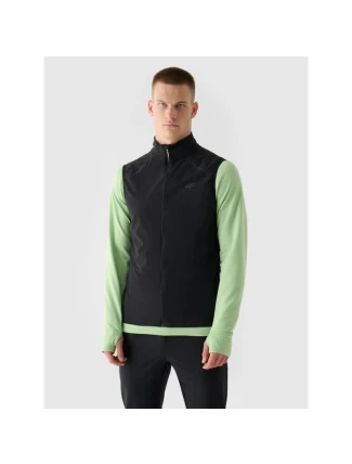 Pánske ultraľahké bežecké tričko bez rukávov 4F 4FRAW24TVJAM213-20S