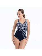 Štýl Dirban Care Jednodielne plavky 6318 marine-white - Anita Care Štýl Dirban Care Jednodielne plavky 6318 marine-white - Anita Care