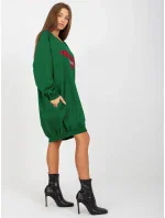 Mikina VI BL 3113.73P tmavo zelená Mikina VI BL 3113.73P tmavo zelená