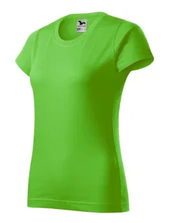 Základné tričko dámske jablkovo zelené