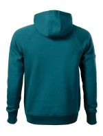 Vertex Mikina s kapucňou pánska petrol