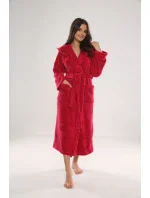 Dlhý dámsky župan s kapucňou 807 LUNA II