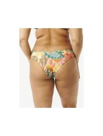 RIP CURL Brazilian Soul Revo Cheeky zeleno-žlté plavky RIP CURL Brazilian Soul Revo Cheeky zeleno-žlté plavky