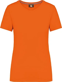 WK WK 307 Dámske pracovné tričko 20.W307 oranžové