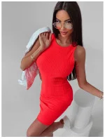 Dámske šaty 277429 neónovo ružové - Ola Voga