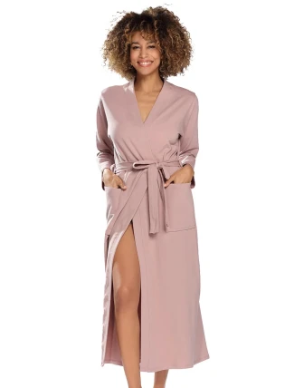 Dámsky župan Melissa powder pink - Dkaren