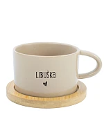 Libuška – krémový hrnček Makronka 200 ml Libuška – krémový hrnček Makronka 200 ml