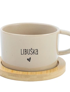 Libuška – krémový hrnček Makronka 200 ml