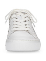 Pohodlné kožené topánky Rieker W RKR641 white