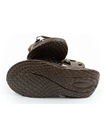 Lee Cooper pánske sandále na suchý zips na letnú pláž svetlozelené