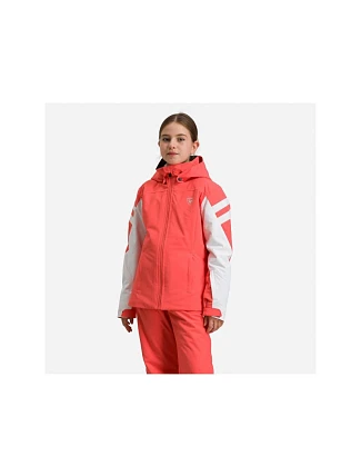 Lyžiarska bunda ROSSIGNOL Girl Ski Jkt orange Lyžiarska bunda ROSSIGNOL Girl Ski Jkt orange