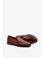 Pánske kožené mokasíny Zazoo 1570/1 Brown