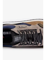 Pánske tenisky Big Star Memory Foam System Beige-Blue