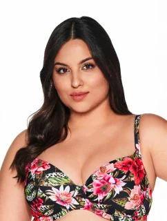 PLAVKOVÁ PODPRSENKA SK 219 KVETINOVÁ