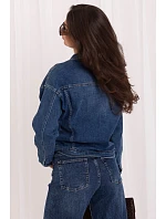 džínsová bunda, model 231366, Italy Moda džínsová bunda, model 231366, Italy Moda
