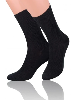 Pánske ponožky 018 black - Steven