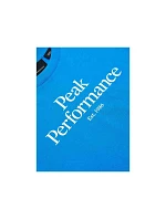 Tričko PEAK PERFORMANCE Original T-Shirt Junior, modré Tričko PEAK PERFORMANCE Original T-Shirt Junior, modré