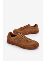 Trampki Męskie Zamszowe Big Star NN174186 Camel