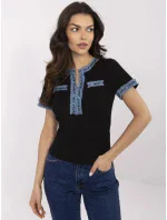 Tričko NM TS V8295.35 čierne Tričko NM TS V8295.35 čierne