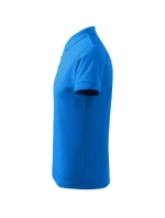 Pánska polokošeľa Pique snorkel blue