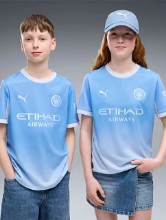 Puma Manchester City 2026/27 Home JSY Replica Jr Jersey 784329-01