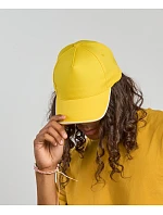 Atlantis Headwear Recy Five Piping – 5-panelová sendvičová čiapka 33.0282 žltá/biela