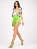 DHJ šortky SN 15776.01P svetlo zelená