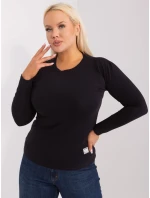 Blúzka RV BZ 9257.19 čierna farba Blúzka RV BZ 9257.19 čierna farba