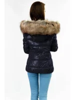 Dámska lakovaná prešívaná dámska bunda LD-7695 - LIBLAND