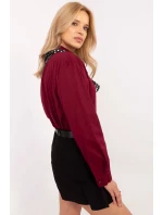 Košeľa s dlhým rukávom model 204365 Taliansko Moda