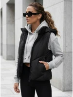 Dámska prešívaná vesta LIKEHUGS black FashionStreet TY4978