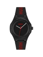 HUGO Lit For Him Pánske hodinky čierne 1530343 + BOX HUGO Lit For Him Pánske hodinky čierne 1530343 + BOX