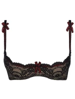 Podprsenka V-8301 čierno-červená - Axami