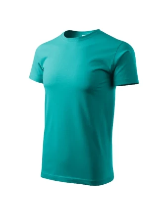 Ťažké nové tričko unisex smaragdové