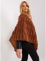 Poncho AT PN 2347.16 svetlohnedá