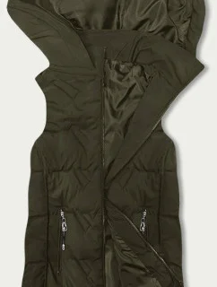 Dámska mikina s kapucňou s'west khaki (b8176-11)