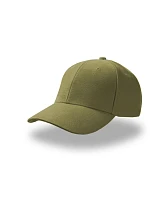 Atlantis Headwear Pilot – 6-panelová čiapka z bavlneného kepru 33.0501 olivová Atlantis Headwear Pilot – 6-panelová čiapka z bavlneného kepru 33.0501 olivová