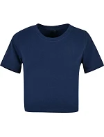 Build your Brand BY 042 Ťažký dámsky crop top 56.0042 svetlo modrá Build your Brand BY 042 Ťažký dámsky crop top 56.0042 svetlo modrá