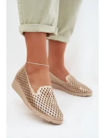 Dámské síťované polobotky Zlaté Flariette