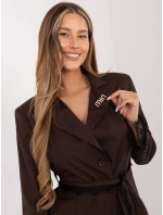 MI MA bunda A2895.54 tmavohnedá