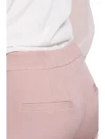 Dámske nohavice s úzkymi nohavicami K055 powder pink - Makover Dámske nohavice s úzkymi nohavicami K055 powder pink - Makover