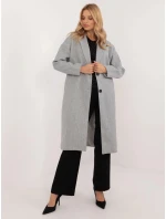Dámsky kabát TW EN BI 7298 2.14 Grey - Och Bella