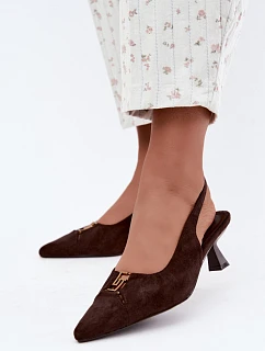Lodičky na podpätku, model 230720 Step in style