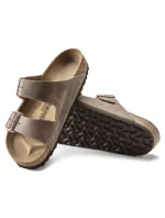 Birkenstock Arizona Tabacco Brown Pánske/dámske žabky bežnej šírky (0352201)