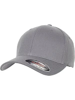 Flexfit 6477 6-panelová čiapka s kšiltom 55.6477 šedá Flexfit 6477 6-panelová čiapka s kšiltom 55.6477 šedá