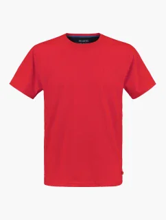 Pánske tričko s krátkym rukávom ATLANTIC - svetlo červená